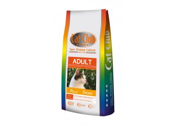 Cat Club Super Premium Alimento per gatti adulti con pollo da kg 12